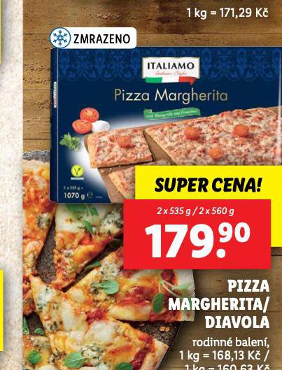 PIZZA MARGHERITA