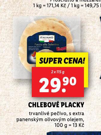 CHLEBOV PLACKY