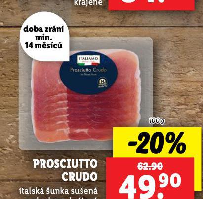 PROSICUTTO CRUDO