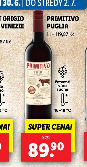 PRIMITIVO PUGLIA