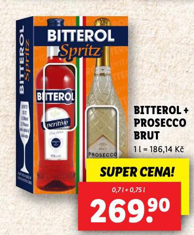 BITTEROL + PROSECCO BRUT