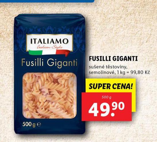 FUSILLI GIGANTI
