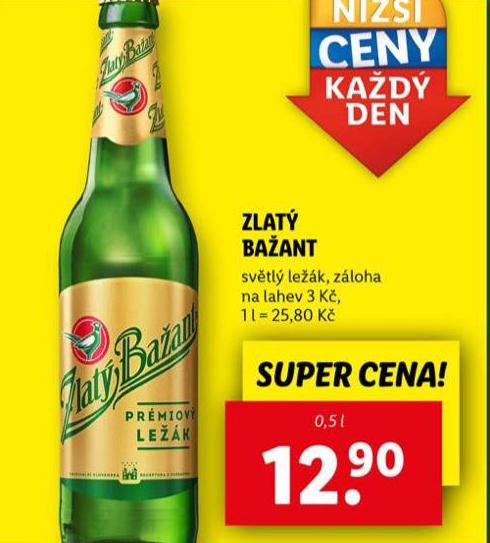 PIVO ZLAT BAANT