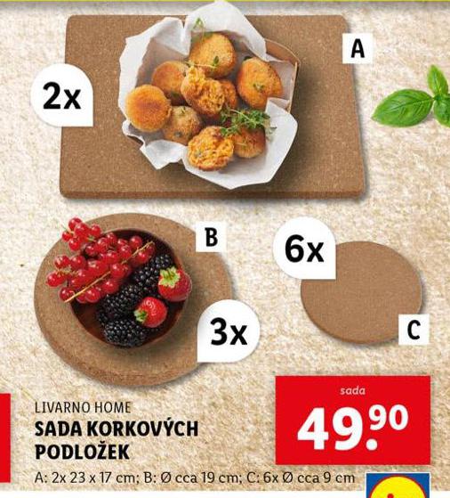SADA KORKOVCH PODLOEK