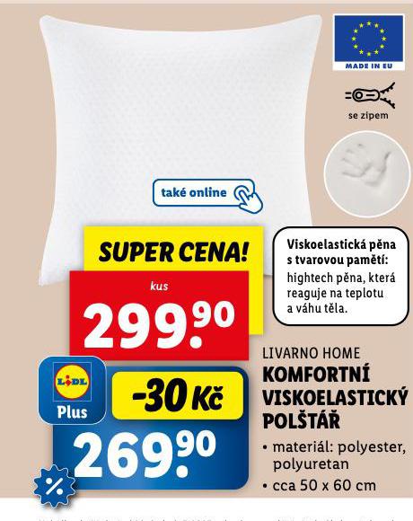 KOMFORTN VISKOELASTICK POLT