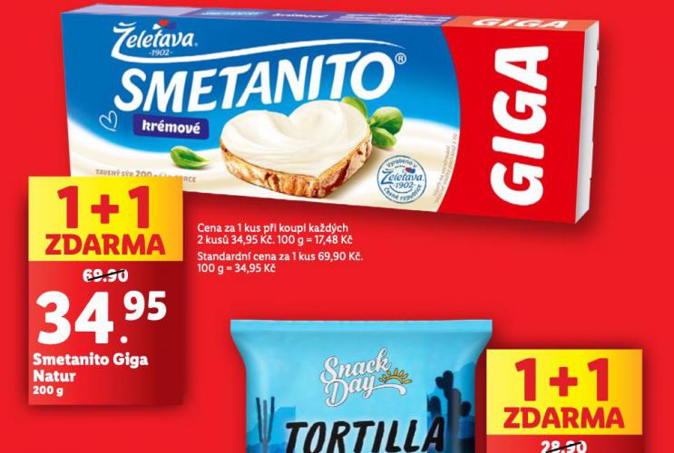 SMETANITO GIGA NATUR