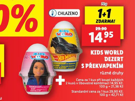KIDS WORLD DEZERT S PEKVAPENM