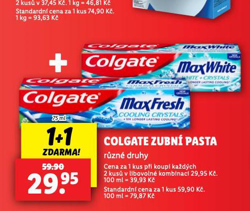 COLGATE ZUBN PASTA