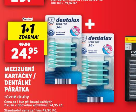 MEZIZUBN KARTKY / DENTLN PRTKA