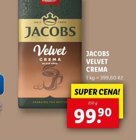 JACOBS VELVET CREMA