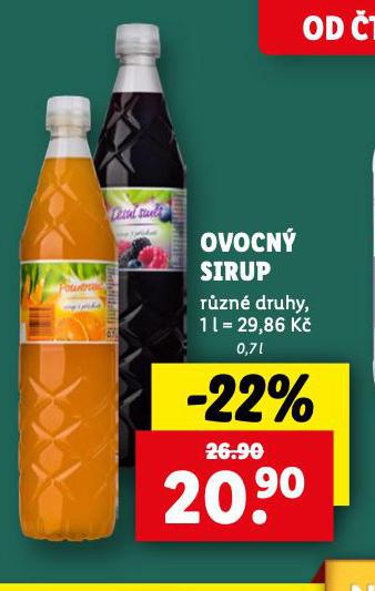 OVOCN SIRUP