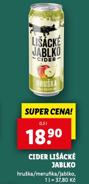 CIDER LICK JABLKO