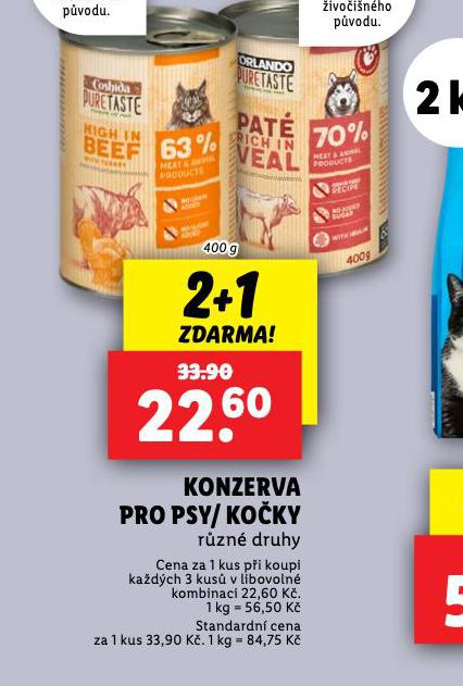 ORLANDO KONZERVA PRO PSY