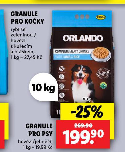 ORLANDO GRANULE PRO PSY