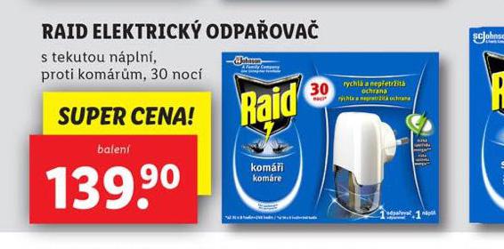 RAID ELEKTRICK ODPAOVA