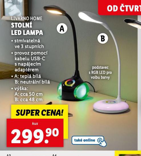 STOLN LED LAMPA