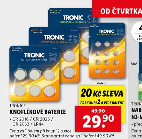 KNOFLKOV BATERIE