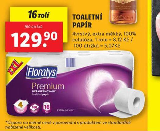FLORALYS TOALETN PAPR