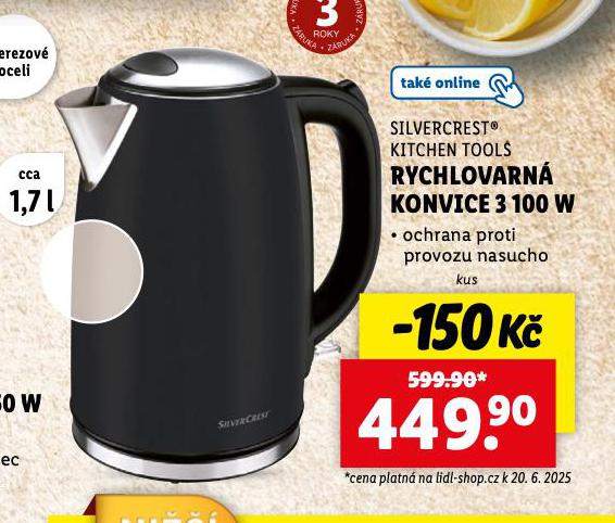 RYCHLOVARN KONVICE 3100 W