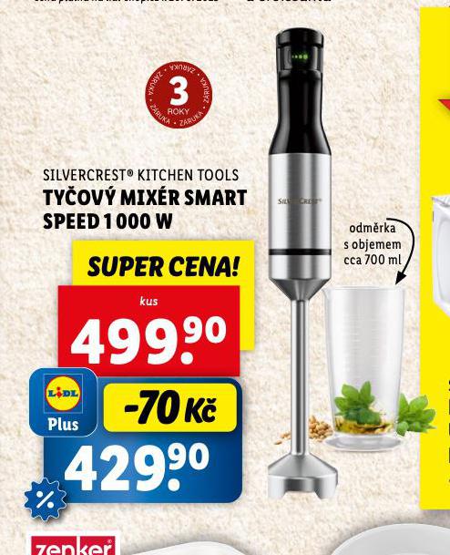 TYOV MIXER SMART SPEED 1000 W