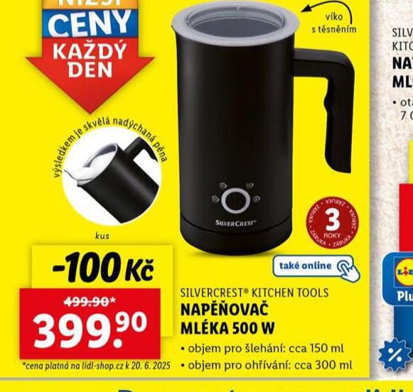 NAPOVA MLKA 500 W
