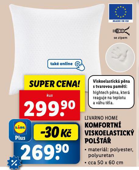 KOMFORTN VISKOELASTICK POLT