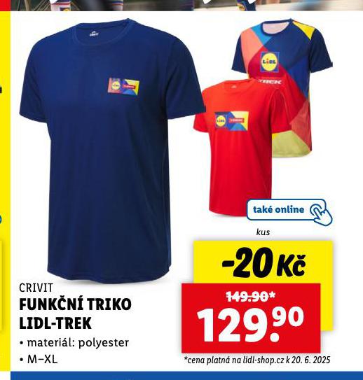 FUNKN TRIKO LIDL/TREK