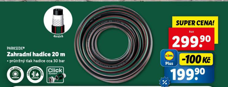 ZAHRADN HADICE 20M