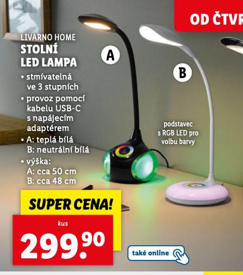 STOLN LED LAMPA