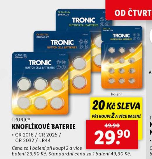 KNOFLKOV BATERIE