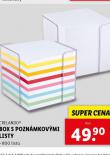 BOX S POZNMKOVMI LISTY