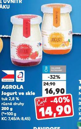 AGROLA JOGURT VE SKLE