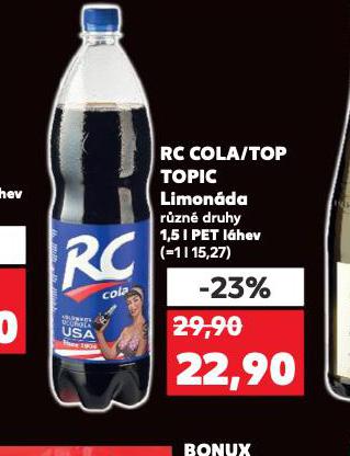RC COLA / TOP TOPIC