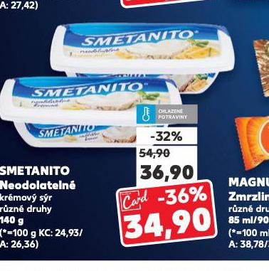 SMETANITO NEODOLATELN KRMOV SR