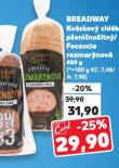 BREADWAY KVÁSKOVÝ CHLÉB PŠENIČNOŽITNÝ