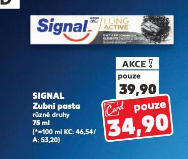 SIGNAL ZUBN PASTA