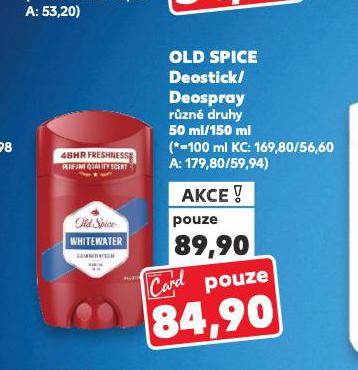 OLD SPICE DEOSTICK / DEOSPRAY