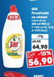 JAR PROSTŘEDEK NA NÁDOBÍ