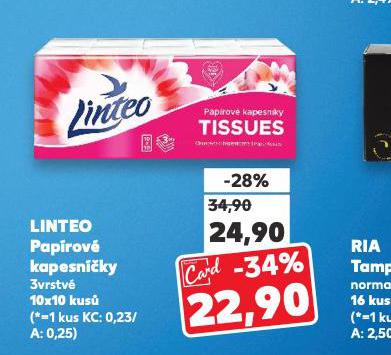 LINTEO PAPROV KAPESNKY