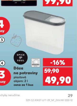 DZA NA POTRAVINY