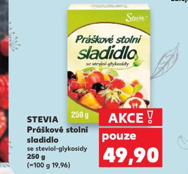 STEVIA PRKOV STOLN SLADIDLO