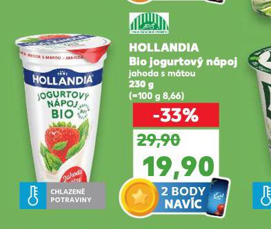 HOLLANDIA BIO JOGURTOV NPOJ