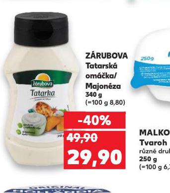 ZRUBOVA TATARSK OMKA / MAJONZA