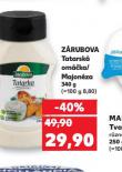 ZÁRUBOVA TATARSKÁ OMÁČKA / MAJONÉZA