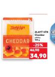 ZLATÝ SÝR CHEDDAR