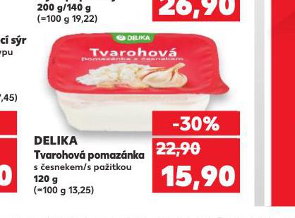 DELIKA TVAROHOV POMAZNKA