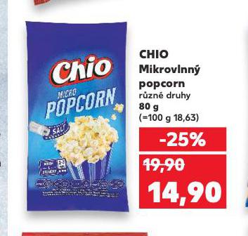 CHIO MIKROVLNN POPCORN