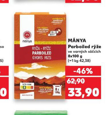 MNYA PARBOILED RݎE