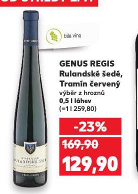 GENUS REGIS TRAMN ERVEN