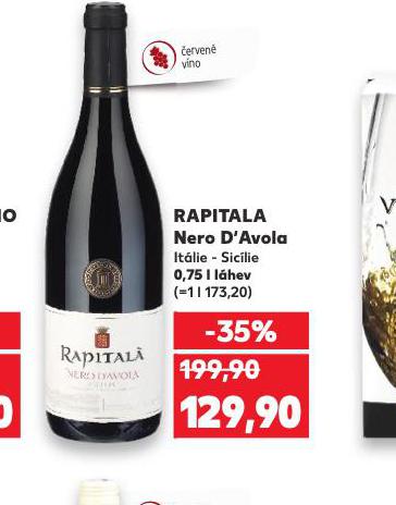RAPITALA NERO DAVOLA